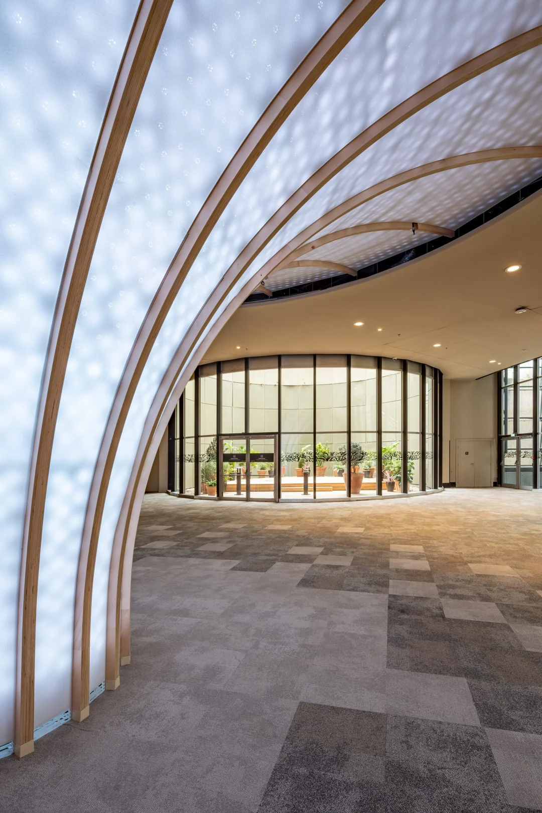 Viparis, François Schuiten, Nicolas Adam: Real Estate Photography of CNIT Forest 2024 — view 12