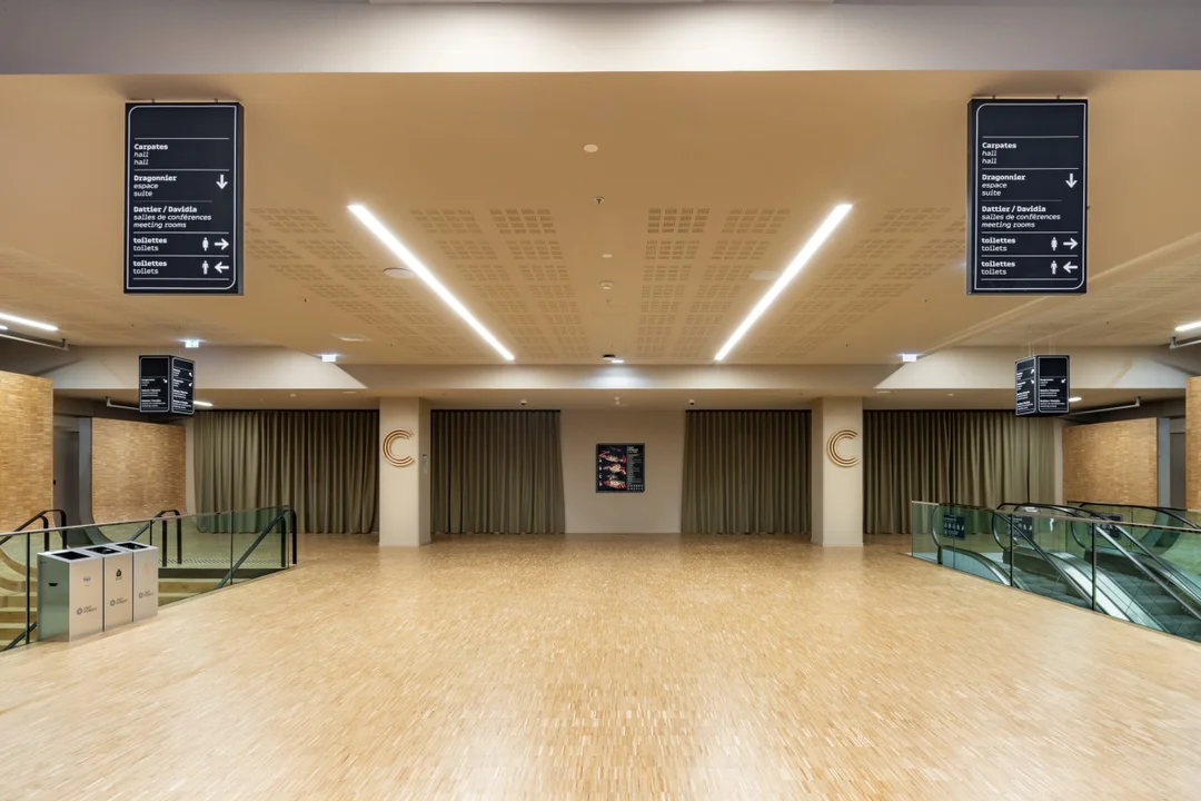Viparis, François Schuiten, Nicolas Adam: Real Estate Photography of CNIT Forest 2024 — view 9
