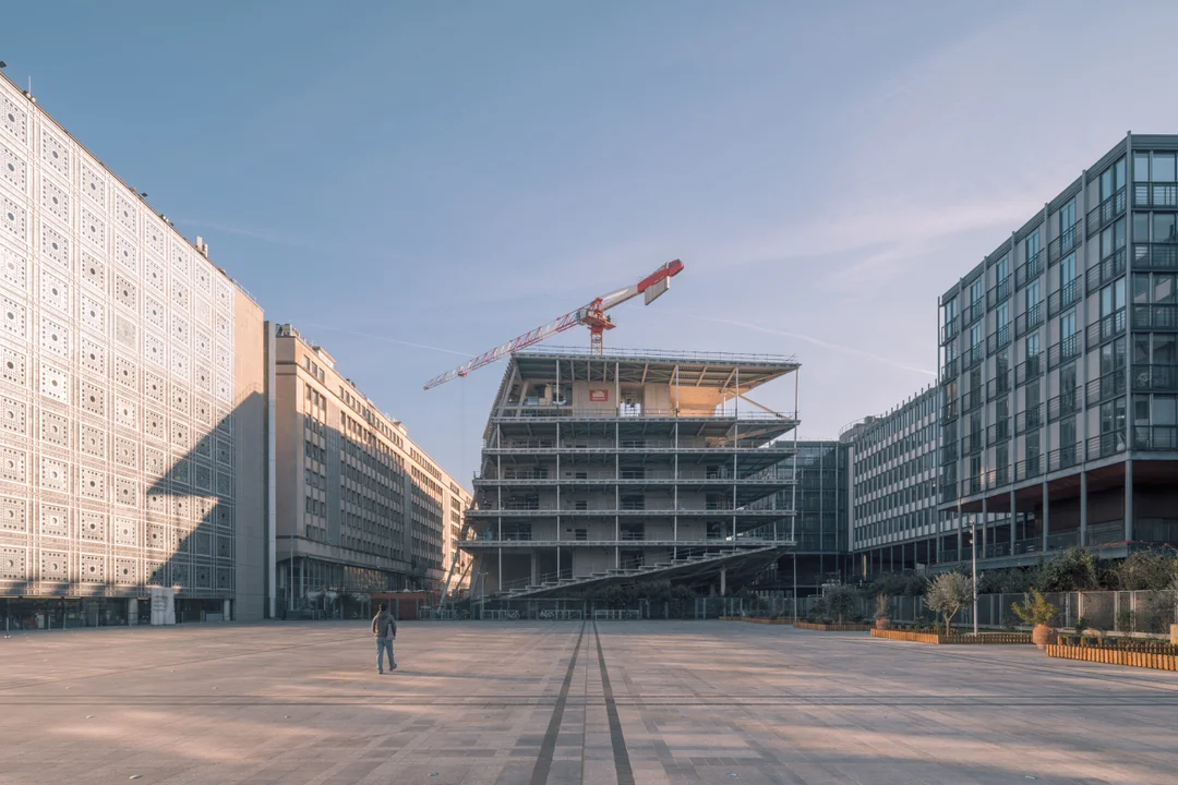 Cité de l'Innovation: A New Silhouette for the Jussieu Campus — view 5