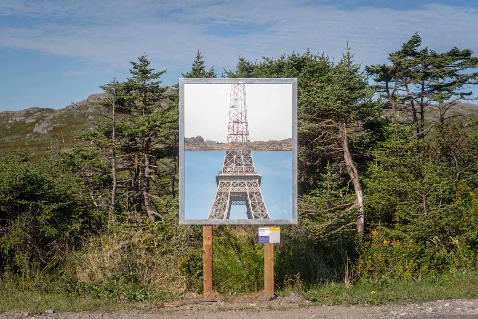 Installation of « Fragments de territoires » in Saint-Pierre et Miquelon — photographie 8