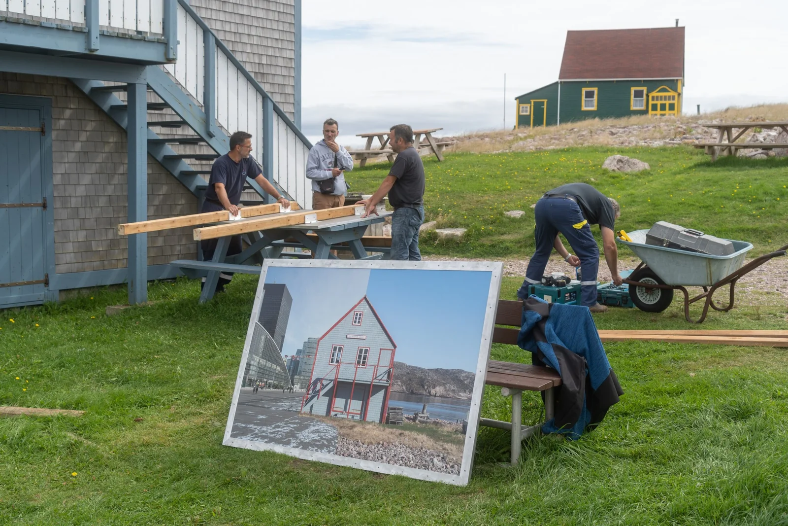 Installation of « Fragments de territoires » in Saint-Pierre et Miquelon — photographie 32