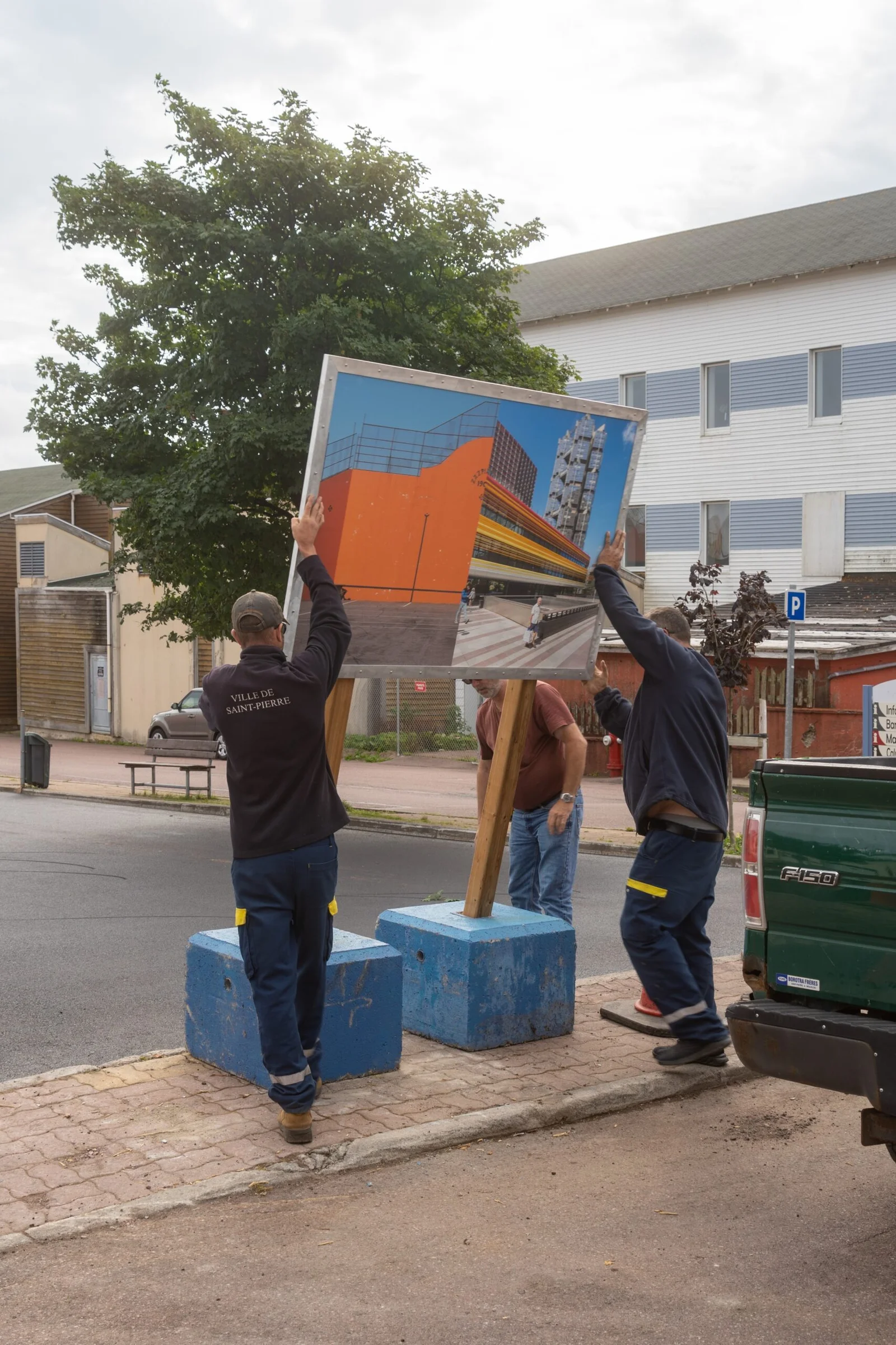 Installation of « Fragments de territoires » in Saint-Pierre et Miquelon — photographie 28