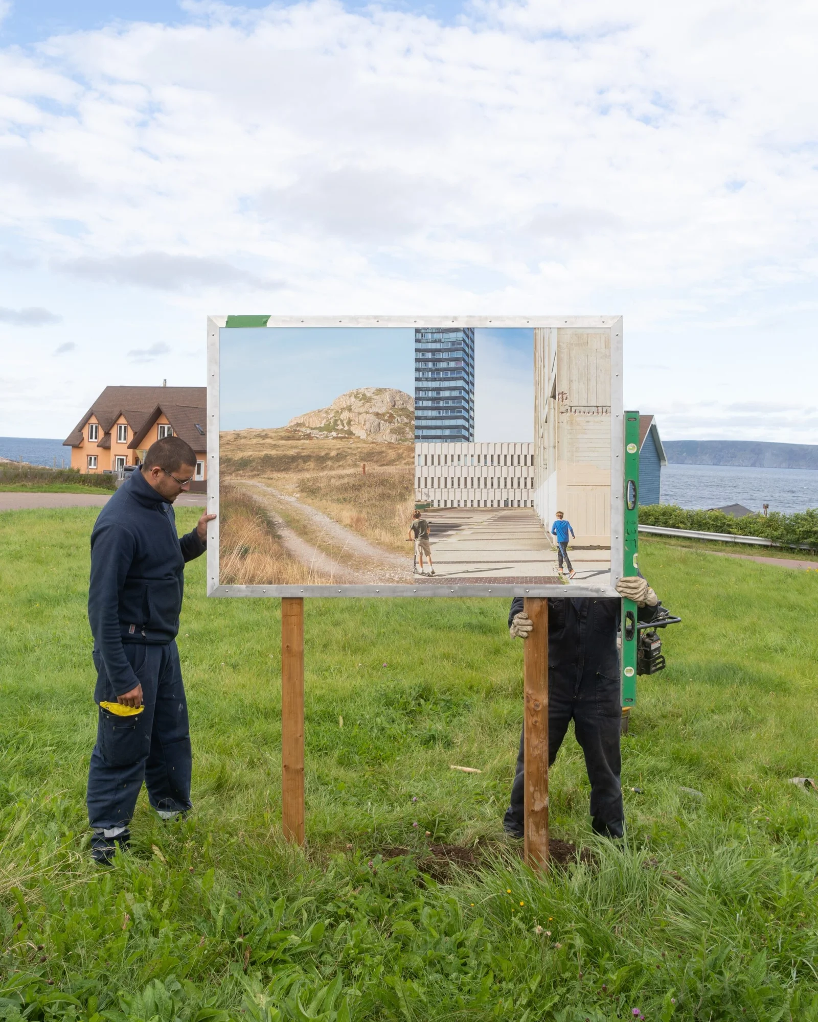 Installation of « Fragments de territoires » in Saint-Pierre et Miquelon — photographie 27