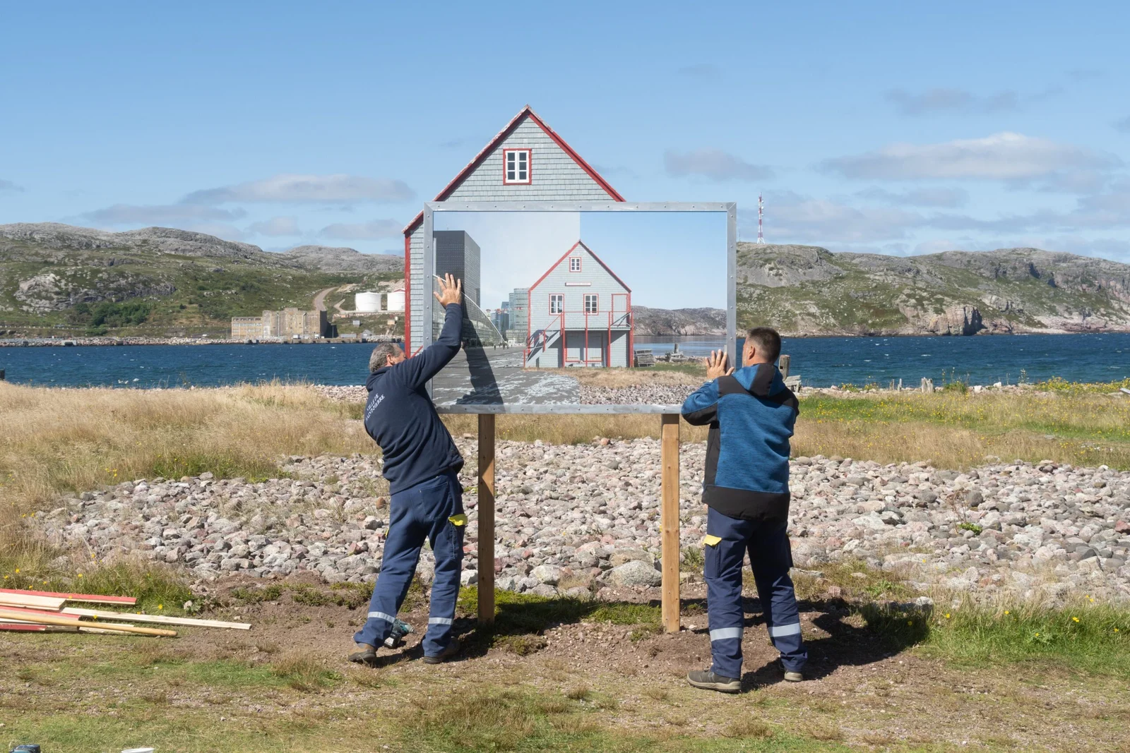 Installation of « Fragments de territoires » in Saint-Pierre et Miquelon — photographie 24