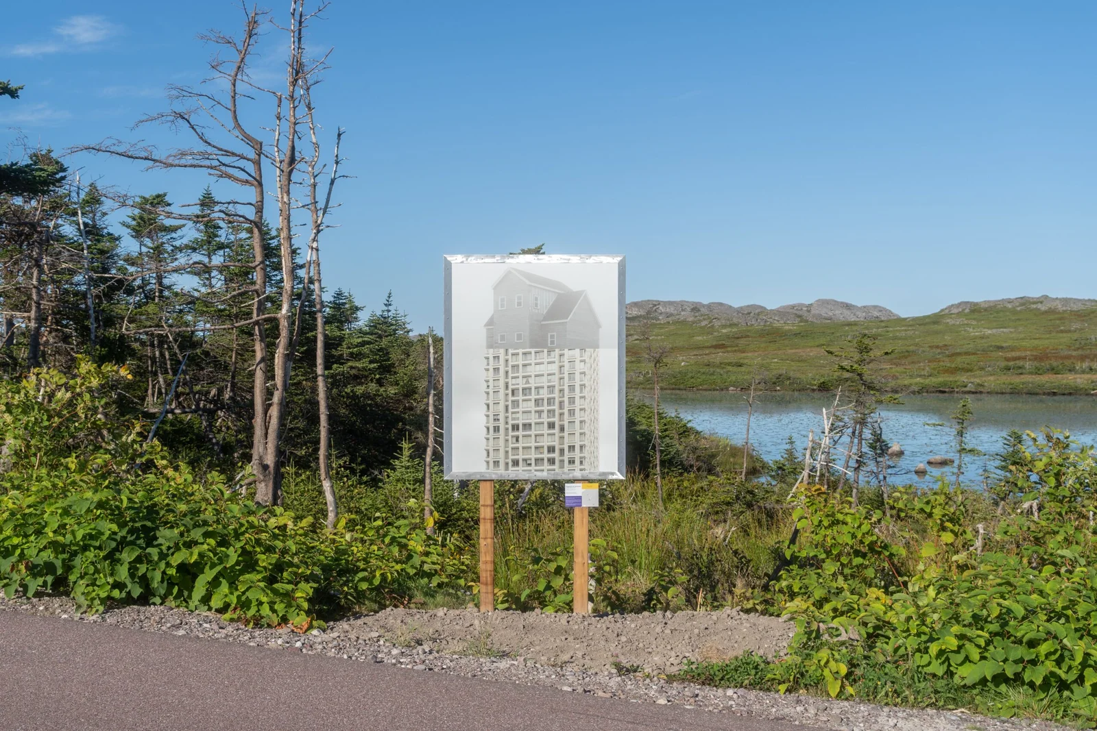 Installation of « Fragments de territoires » in Saint-Pierre et Miquelon — photographie 13