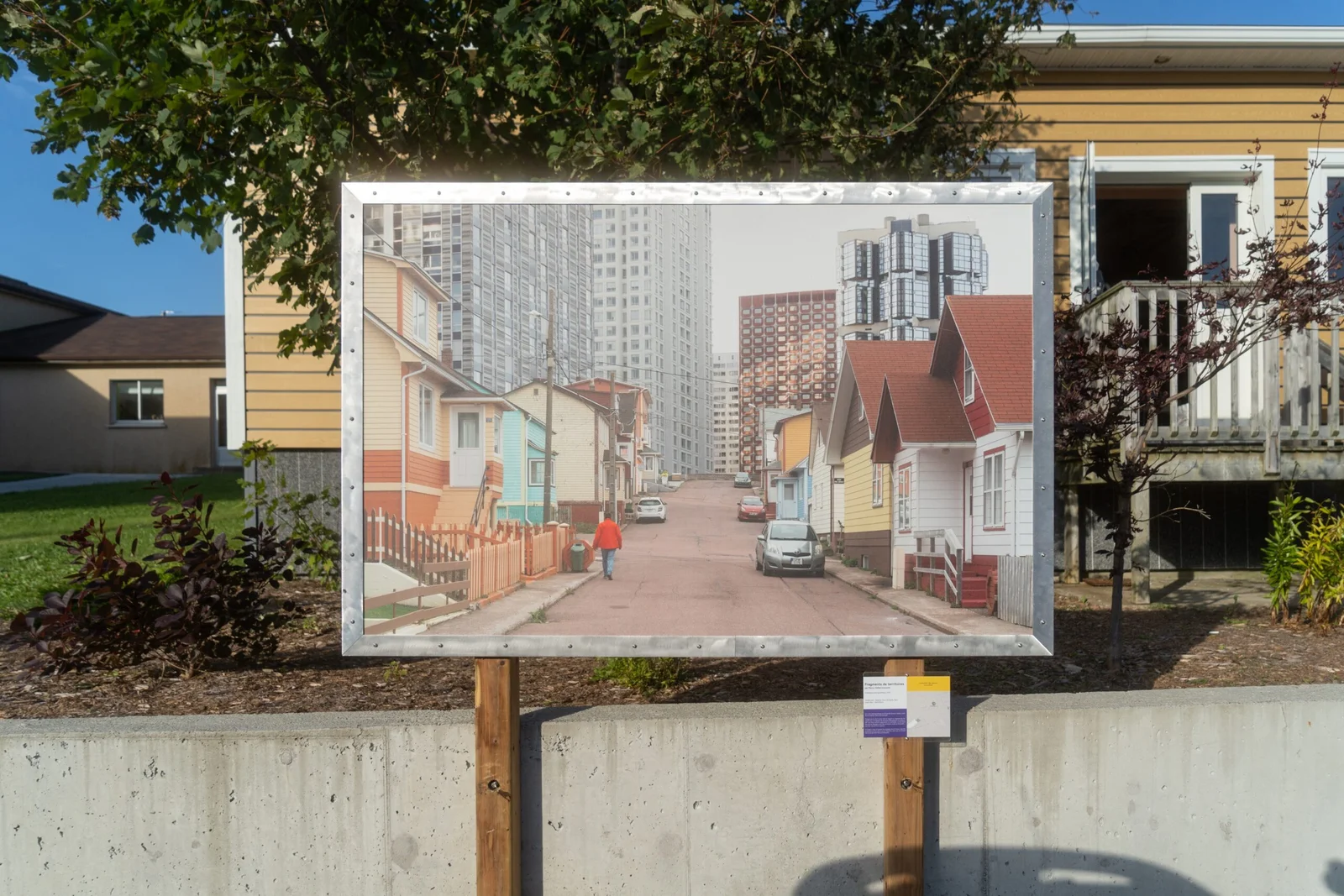 Installation of « Fragments de territoires » in Saint-Pierre et Miquelon — photographie 12