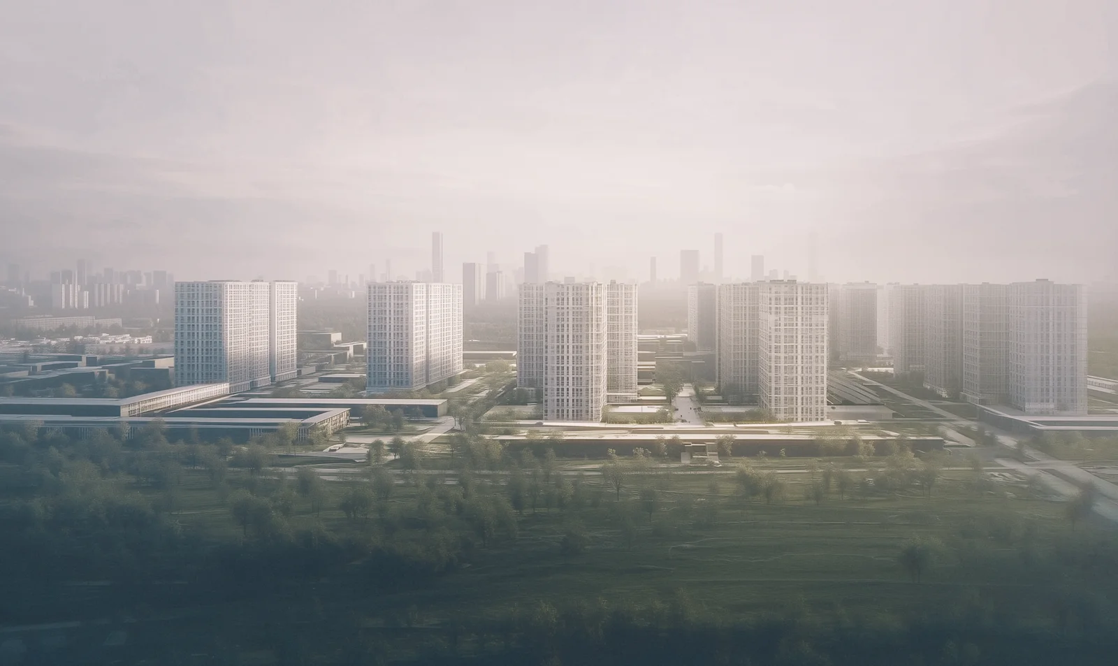 What if Le Corbusier’s Plan Voisin Had Been Realized? A Photographic Exploration through AI — photographie 4