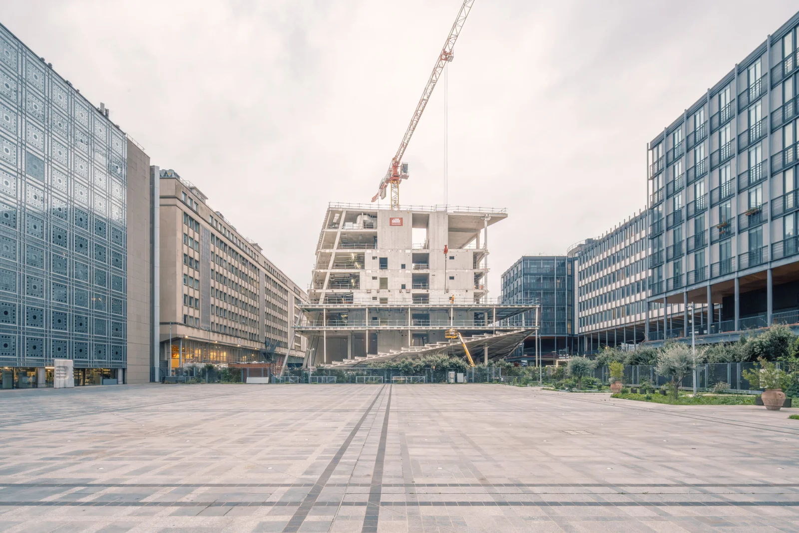 PARISPARC construction site, Paris, September 2024