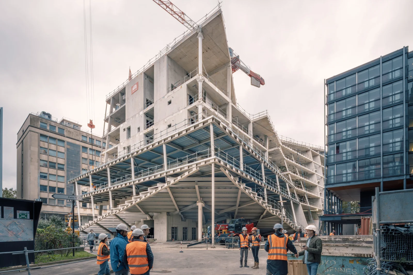 PARISPARC construction site, Paris, September 2024
