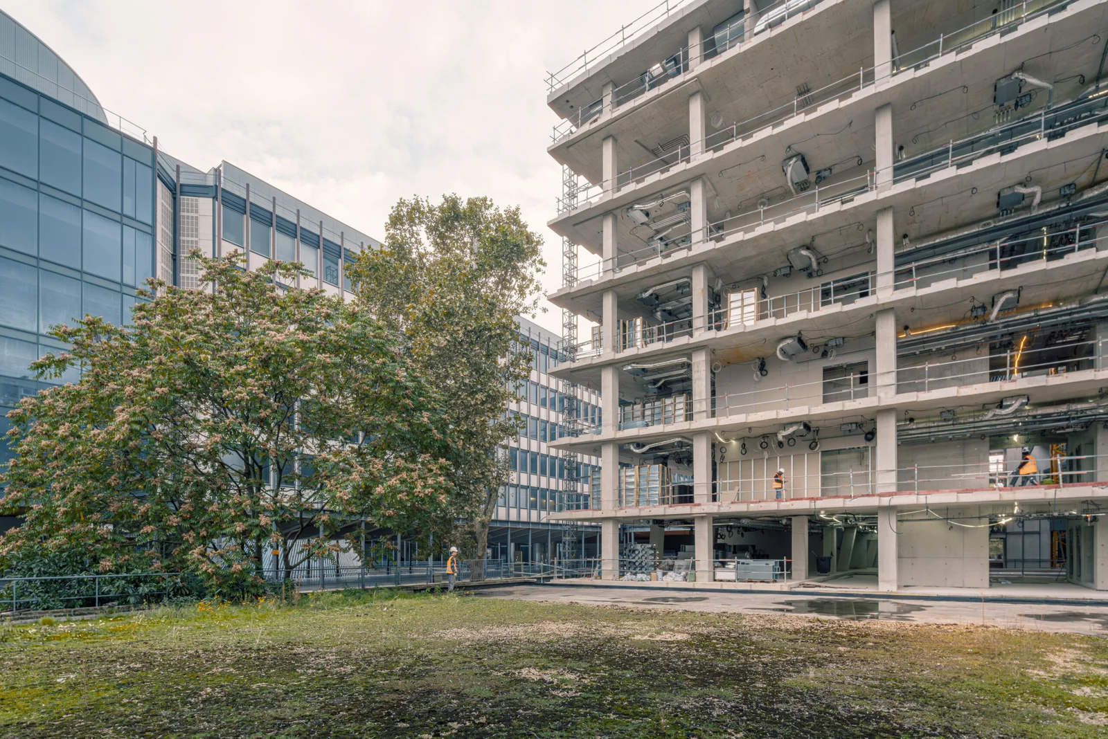 PARISPARC construction site, Paris, September 2024
