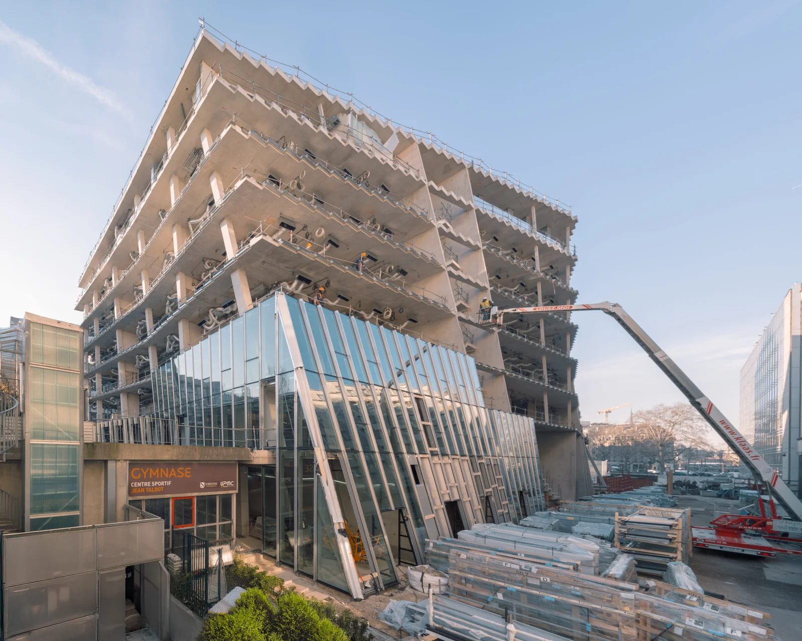 Cité de l'Innovation: A New Silhouette for the Jussieu Campus — view 11
